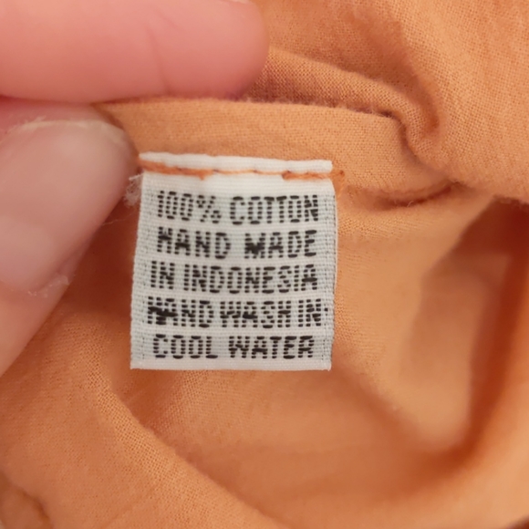 CU Prairie Winds Midi Dress Apricot Color XS - Picture 5 of 8